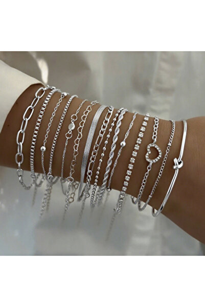 Choice AYA6557802 مجموعة أساور أنيقة على شكل قلب من الزركون للنساء، بتصميم عت...