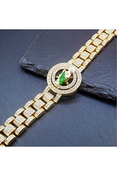 Choice أبيض 20 سم سانت جود جرين، هيب هوب عصري مرصع بالكامل بأحجار الراين، زوناندي دوار و