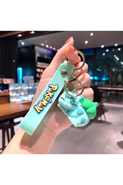 Miniso 6 سم ZG0204 2025 سلسلة مفاتيح بوكيمون الجديدة بيكاتشو كودا بطة قلادة م...