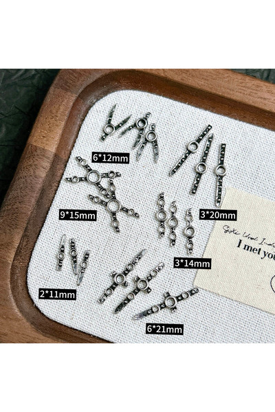 Choice 20 قطعة مختلطة من 20 قطعة من زخارف فن الأظافر المصنوعة من سبائك معدنية...