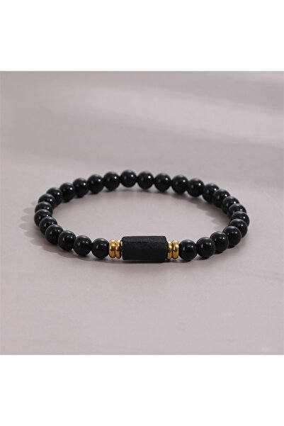 Choice MULTI 17.8cm Tourmaline Raw Black Tourmaline Black Tourmaline bracelet...