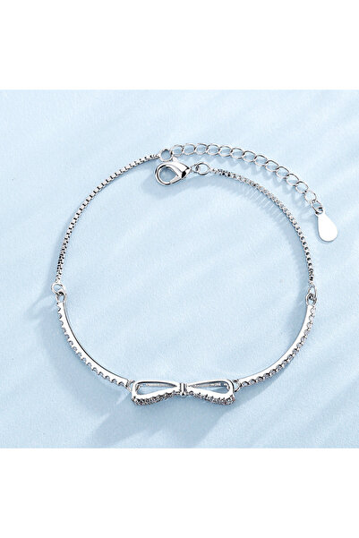 Choice silver High Quality AAA Zircon Bow Bracelet for Women Fashion Y2K Styl...