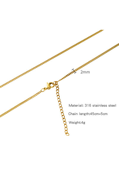 Choice HC0026G2045 HIYEE Stainless Steel Snake Ball Stick O Shape Beads Rope ...