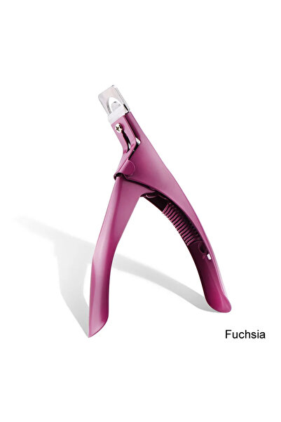 Choice3 Fuchsia Professional False Nail Clippers False Nail Nippers Pointed C...