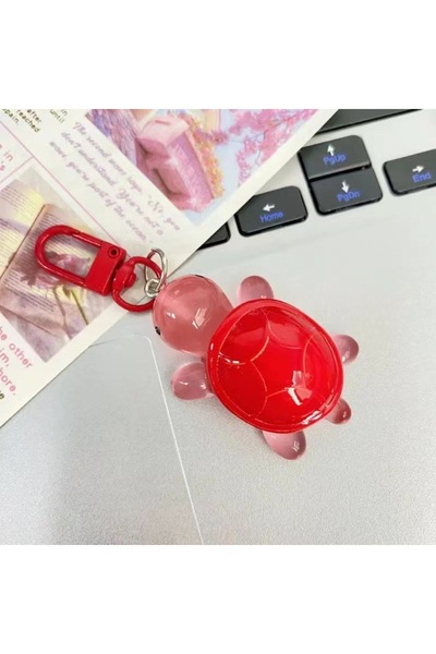 Choice Red Cute Glow in The Dark Turtle Keychain for Women Girls Backpack Pen...