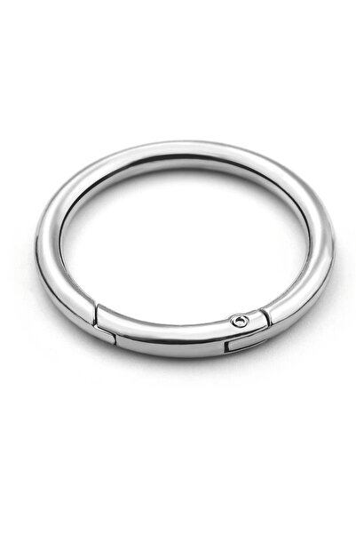 Choice 12.6 مم فضية 5 قطع معدنية O حلقة زنبركية مشابك للمجوهرات DIY قابلة للف...