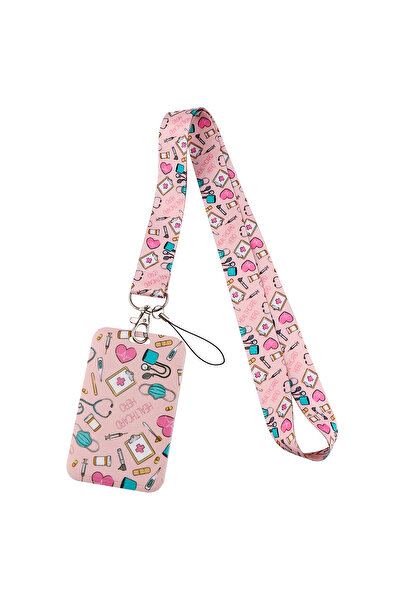 Choice6 3 KKZ600 حامل بطاقات معلق للأجهزة الطبية، مناسب للأطباء والممرضات، حا...