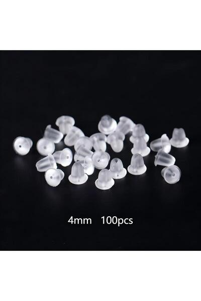 Choice حوالي 100 قطعة 100 قطعة/الحقيبة سدادات أذن بلاستيكية لظهر القرط إكسسوا...