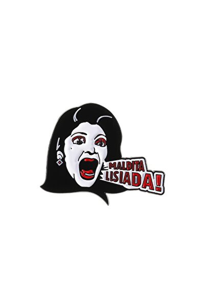 Choice كما تظهر ماريا لا ديل باريو المكسيكي التلفزيون المينا دبوس Maldita Lisiada الخطوط الكلاسيكية مضحك بروش التلبيب B