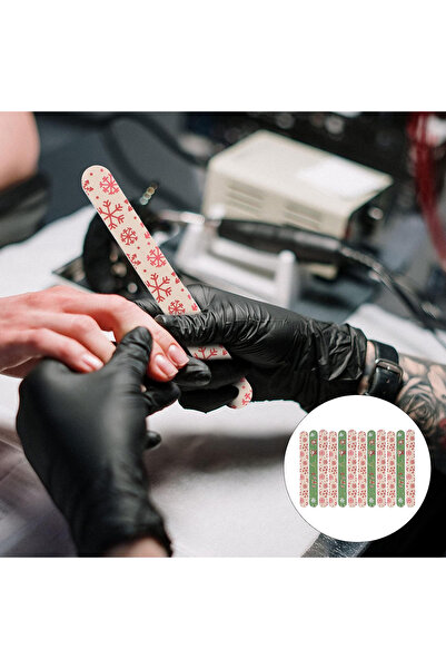 Choice 25 قطعة من ملفات أظافر عيد الميلاد ذات الألوان العشوائية 3/5/10/25 قطع...