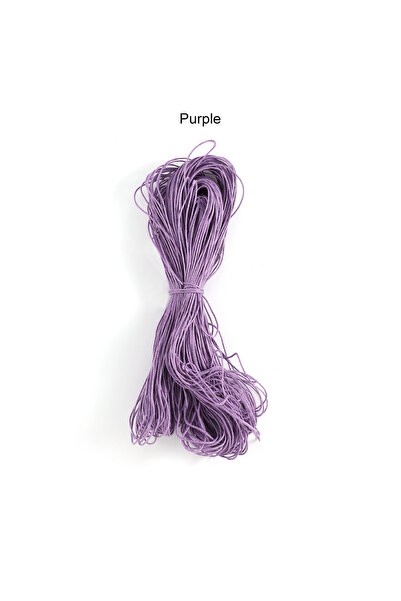 Choice 1mm x 65m Purple 65m/Lot Waxed Cotton String Beading Cord Rope 1mm For...