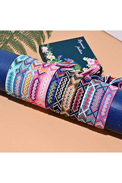 Choice 22ky0508 12Pcs/Lot Handmade Friendship Bracelet for Women Bohemian Boh...