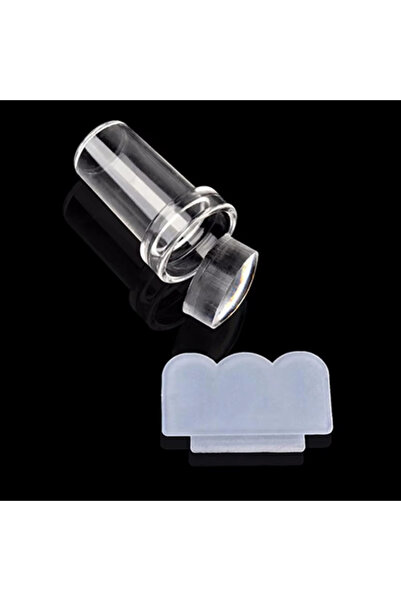 Choice 1 قطعة 1 قطعة طقم ختم فن الأظافر من السيليكون الشفاف بتصميم فرنسي لختم...