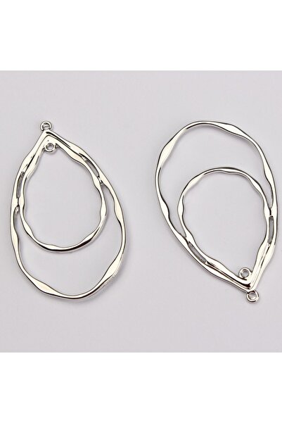 Choice Silver Plated DIY Jewelry Making Supplies Geometric Zinc Alloy Charms ...