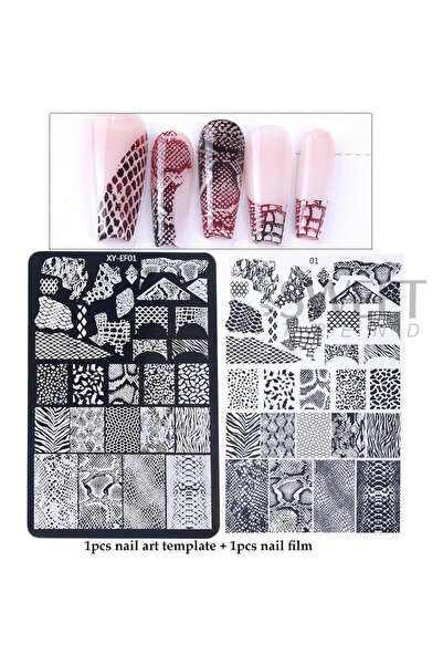 Choice قالب أظافر XY-EF01 ثلاثي الأبعاد من الدانتيل والزهور على شكل فيونكة عل...