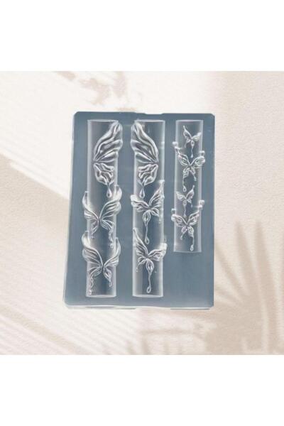 Choice A6 3D Flowers Nail Mold DIY Silicone Nail Tools Hawaii Hibiscus Flower Petal Nail Design Resin Molds