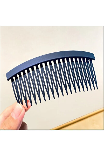 Choice أمشاط شعر زرقاء، مشط شعر أنيق للنساء، دبوس شعر بسيط كبير، غرة، ترتيب ث...