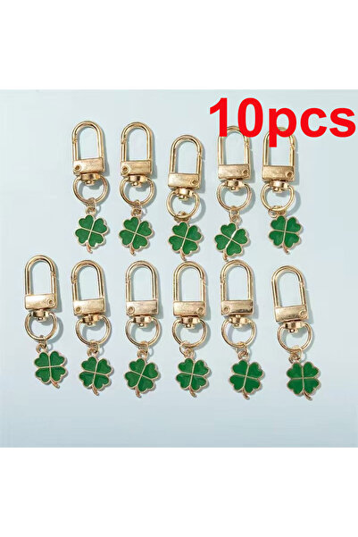 Choice 10 قطع 5/10/20 قطعة سلاسل مفاتيح على شكل ورقة، تستخدم في إكسسوارات المجوهرات المصنوعة يدويًا، عيد الحب، عيد الشكر