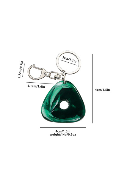 Choice Keychain Movie Coraline Seeing Stone Keychain Green Stone Necklace Lai...