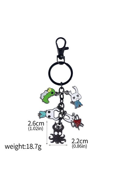 Choice K00071-05 New Game Hollow Knight Bone Nail Keychain Necklace Pure Nail...