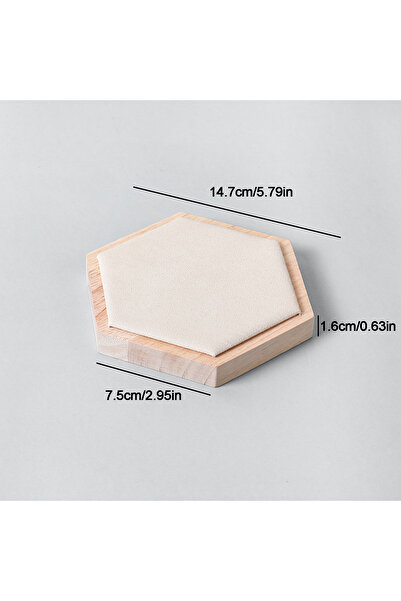 Choice مجموعة من قطعة واحدة من صينية المجوهرات الأنيقة المصنوعة من خشب البلوط...