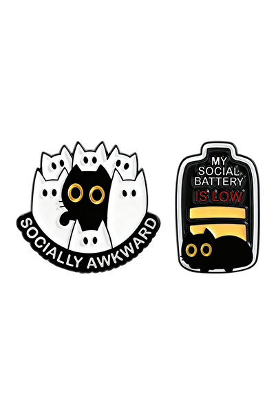 Choice AB2940 مجموعة من 2-21 قطعة من دبابيس المينا بتصميم حيوانات أنمي كوميدي...