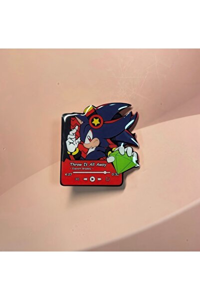 Choice دبابيس ذات طابع قنفذ الأنمي الأسود، دبابيس قابلة للتحصيل من الرسوم المتحركة للحيوانات الصغيرة، مناسبة للتجميع