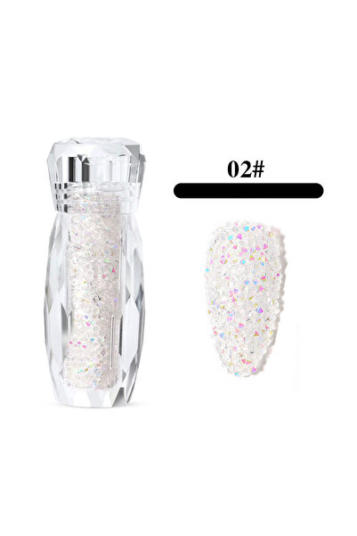 Choice WZ02 Magic Glitter Caviar Beads Miniature Elf Nail Microcrystal Beads ...