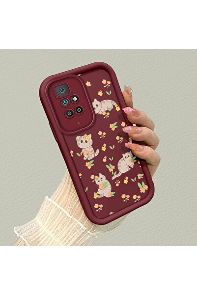 Hontinga حافظة هاتف من السيليكون الناعم مضادة للسقوط لهاتف Xiaomi Redmi 10 20...