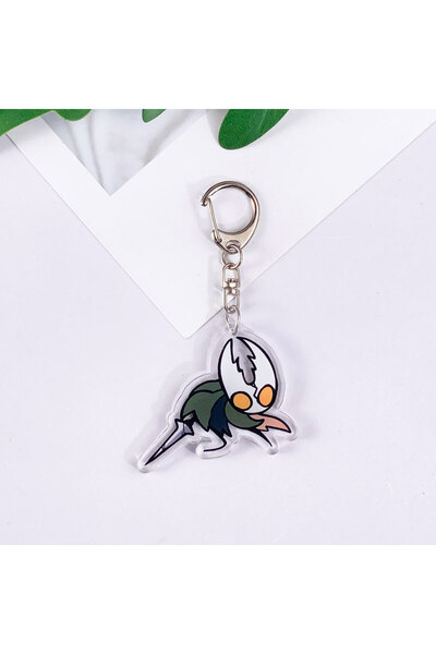 Miniso 5 cm 1 Anime Hollow Knight Acrylic Keychain Accessories Creative Bag C...