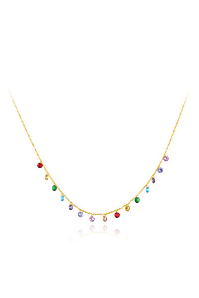 Choice قلادة لوكير العصرية البوهيمية المصنوعة من الفولاذ المقاوم للصدأ والملو...