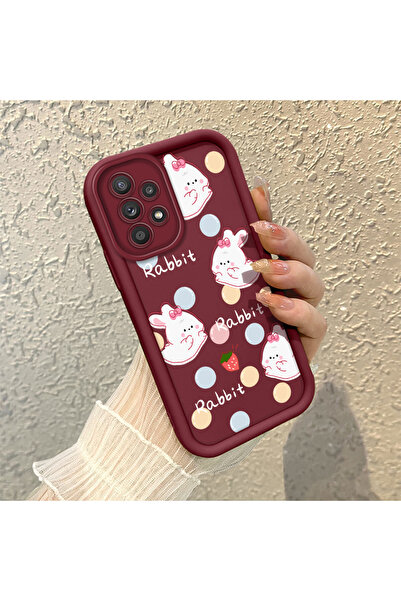 Hontinga حافظة هاتف من السيليكون الناعم مضادة للسقوط لهاتف سامسونج جالاكسي A52