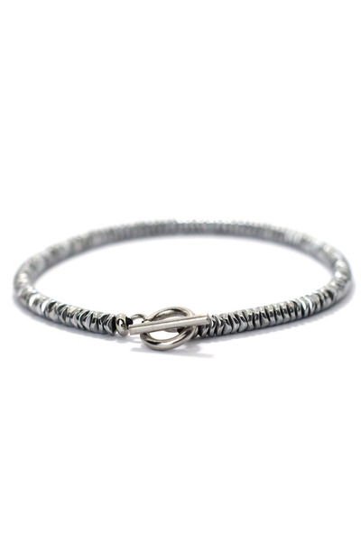 Choice 20.5cm SilveColor New Irregular Men Bracelet Stainless Steel OT Buckle...