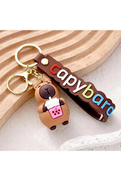 Choice Style 2 Capybara Rodent Capybara Pvc Pendant PVC Simulation Capybara C...