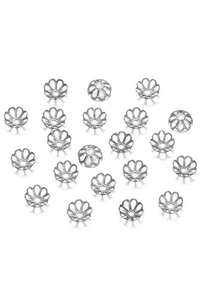 Choice 04 نمط 50 قطعة / المجموعة 15 نمط الفولاذ المقاوم للصدأ أوراق الزهور أغ...