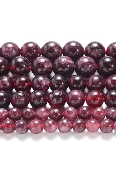 choice2 6mm-1pcs Pomegranate color Natural Red Garnet Stone Beads Round Loose...