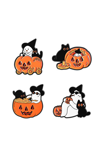 Choice TZ2207 2-9 قطع/مجموعة بروش شخصية لعبة أنمي كرتونية دبابيس مينا قطة محظ...