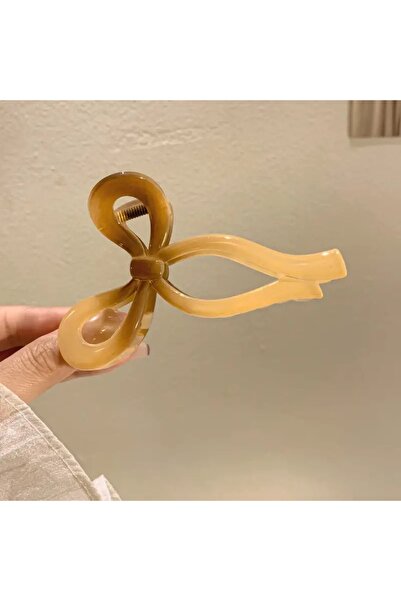 Choice مشبك شعر على شكل مقص على شكل مخلب قرش للنساء، مشبك شعر شفاف على شكل هل...