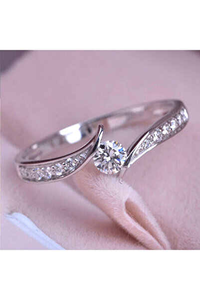 Choice 10 F1459 Huitan Minimalist Engagement Wedding Rings for Women Round Cu...