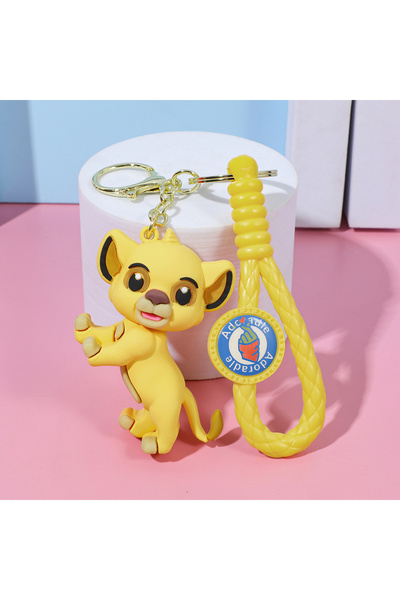 Choice 5 سم KC6014 ديزني الأسد الملك سيمبا سلسلة مفاتيح كرتونية لطيفة حقيبة م...