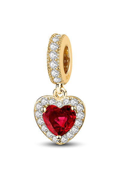 choice2 TCE0101J1 سوار وقلادة مطلية بالفضة عيار 925، مزينة بخرز على شكل قلب و...