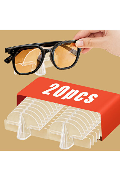 Choice 20PACK 10/20 Pack Glasses Display and Display Rack - رف تخزين أنيق للن...