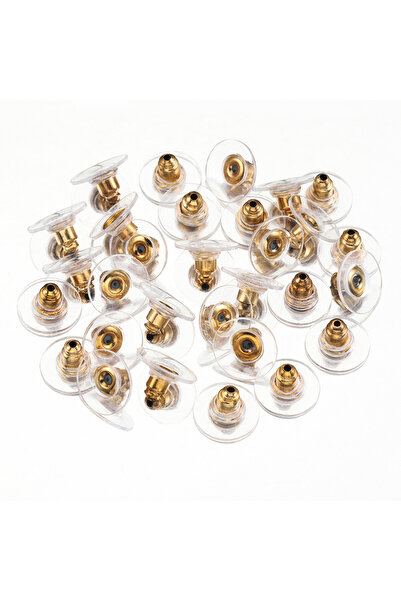 Choice KC Gold 100 قطعة من سدادات الأذن المصنوعة من السيليكون مقاس 6 مم باللو...