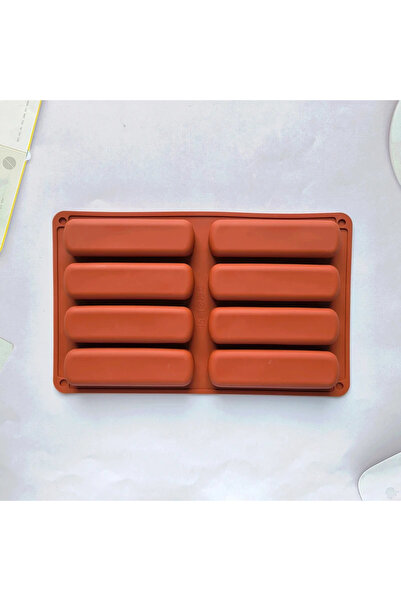 Choice قالب سيليكون لصنع الصابون A8 قطعة واحدة، 8 تجاويف، مناسب لطين البوليمر، والحرف اليدوية، وصناعة الشموع -