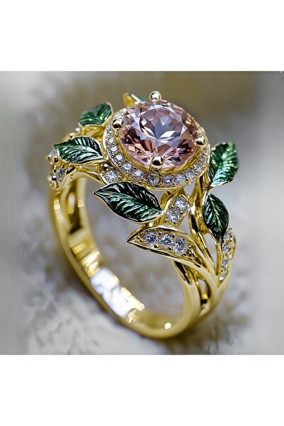 Choice خاتم أنيق بتصميم قزحية العين، مرصع بحجر الزركونيا المكعب الفاخر، قطعة ...