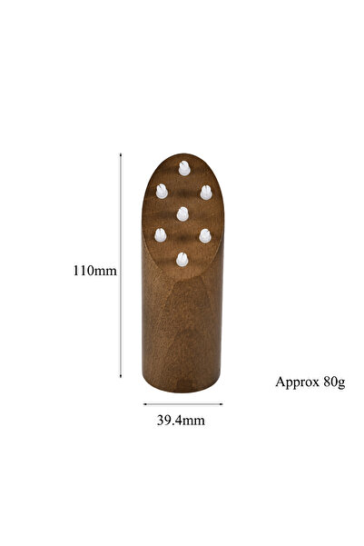 Choice AE147S قطعة واحدة من حلقات السرة المصنوعة من الخشب الصلب، مجوهرات ثقب ...