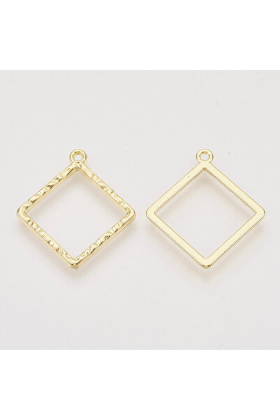 Choice 30x27x2mm 5 قطعة 5 قطع رف طلاء سبيكة إطار خلفي مفتوح المعلقات ل DIY ال...