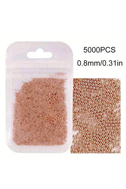 Choice RoseGold 5000PCS 0.8mm Nail Art Caviar Bead Glitter Rhinestone for Mic...