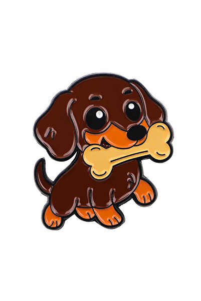 Choice 3 دبابيس مينا لطيفة على شكل حيوانات كرتونية للكلاب الأليفة، شارة دبوس ...