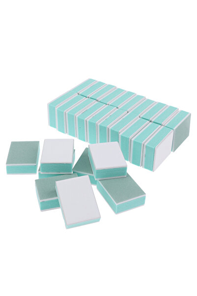 Choice green 50 Pcs/lot Mini Nail Buffer Block Grit Nail Art Sanding Polish U...